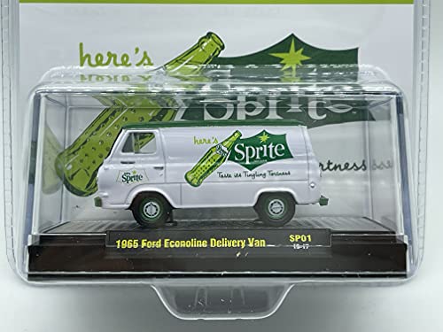 M2 Machines by M2 Collectible Sprite 1965 Ford Econoline Delivery Van 1:64 Scale SP01 19-17 White/Green Details Like NO Other! 1 of 3000