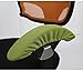 JHuanic - Copribraccioli elastici per poltrona, 2 pezzi, per casa, ufficio, sedie da gioco, copri braccioli rimovibili, colore: verde