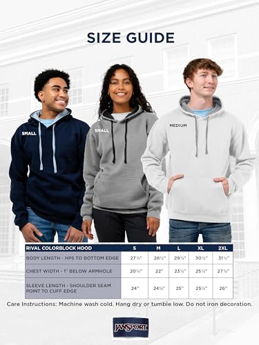 Image of JanSport NCAA unisex-adult Rival Colorblock Hood