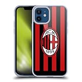 Head Case Designs Officially Licensed AC Milan Home Kit 2022/23 Soft Gel Case Compatible with Apple iPhone 12 / iPhone 12 Pro