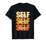 Orange Self-ish X 3 Orange Color Graphic Orange Vibes Only T-Shirt