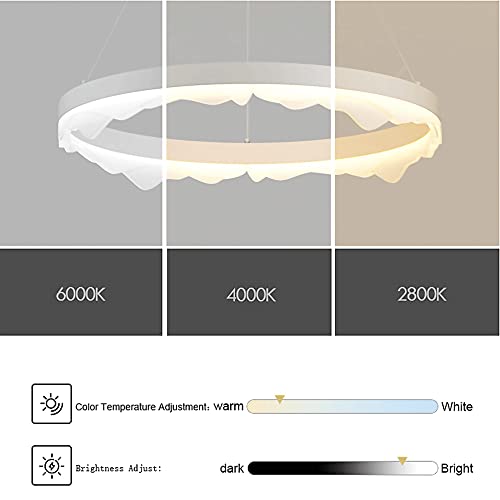 Lampe suspendue moderne pour salon et éclairage plafond design géométrique - 7