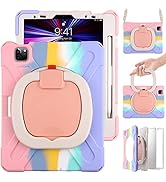 MEEgoodo Case for Kids iPad Pro M2 12.9 Case 6th/5th/4th/3rd Generation 2022 2021 2020 2018 with ...