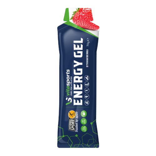 VitaSports Energy Gel - (24x70) Strawberry - Image 3
