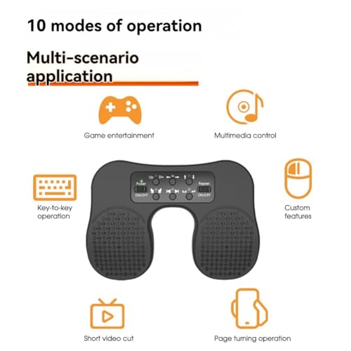 Pédale à double interrupteur Bluetooth triple mode clavier souris page