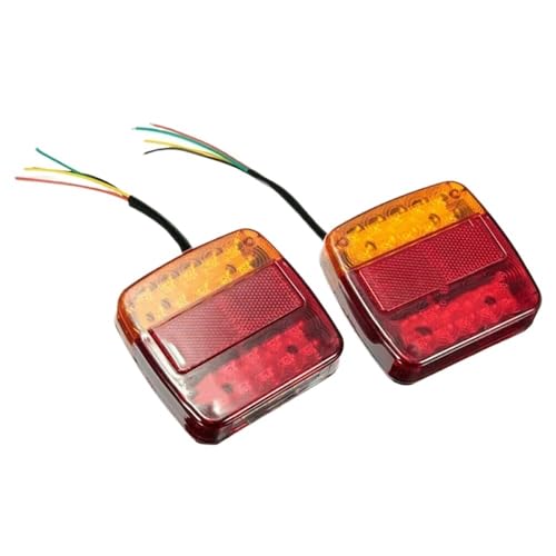 Feux arrière de voiture 12V et stop LED IP65 pour remorque et camion x2