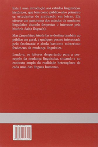 Linguística Historica. Uma Introdução Ao Estudo Da História Das Linguas
