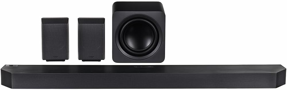 Samsung Barra de sonido Q-Series HW-Q990F 11.1.4ch Bluetooth Wi-FI Subwoofer y Altavoces Traseros [version Néerlandaise]