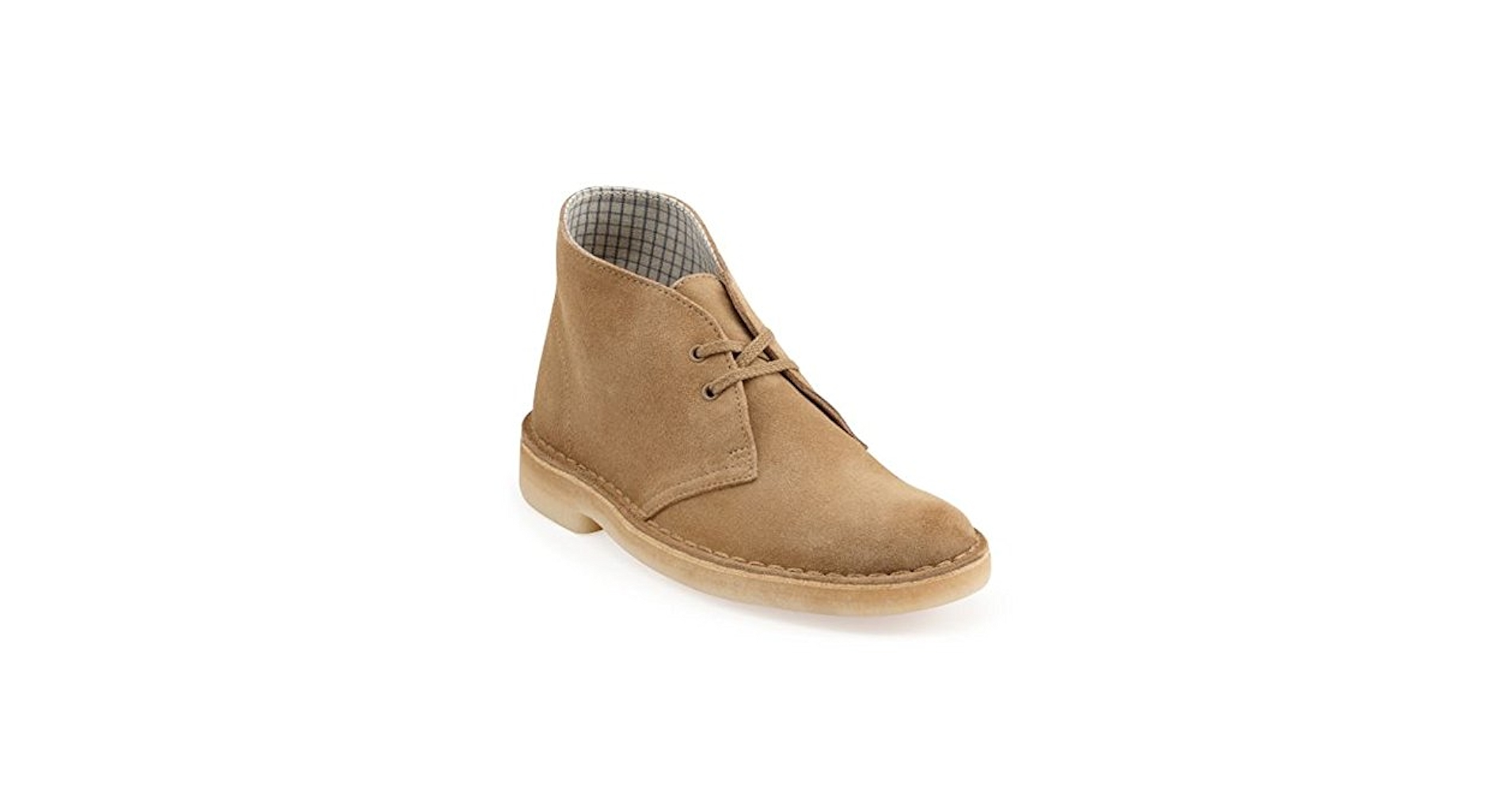 Amazon.com | Clarks Women's Desert Boots, Oak Suede, 060 M