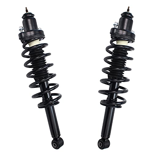 Detroit Axle - Rear Struts for 11-14 Chrysler 200, 07-10 Sebring, 08-14 Dodge Avenger, Complete 2 Struts with Coil Spring Replacement Ready Struts Shocks Assembly
