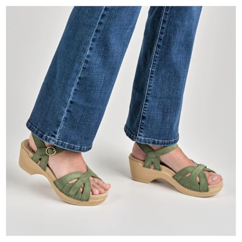 Image of Dansko Season Stylish Sandal for Women - Lightweight with Added Arch Support - Durable PU Outsole for Long-Lasting Wear and Comfort