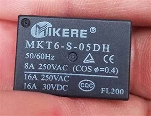 Relé 4 Pines MKT6-S-05DH nuevo componente de alta precisión para PCB 4