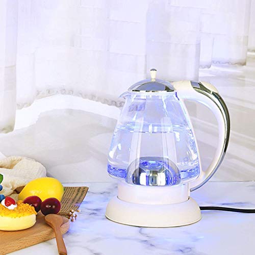 Kettle Eléctrico de Vidrio 1.35 L LED Azul miniatura 3