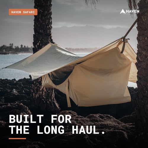 Image of Haven Tents Lay Flat Hammock Tent - Waterproof Camping Hammock with Mosquito Net, Insulated Pad and Rainfly - Haven Tent, Haven XL, Haven Safari