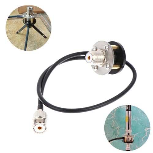 Soporte de antenas con trípode de 1/4 estable y resistente para senderismo 3