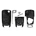 SEGADEN Replacement Key Shell Compatible with CHEVROLET Spark 3 Button Keyless Entry Remote Flip Key Case Fob PG657GC
