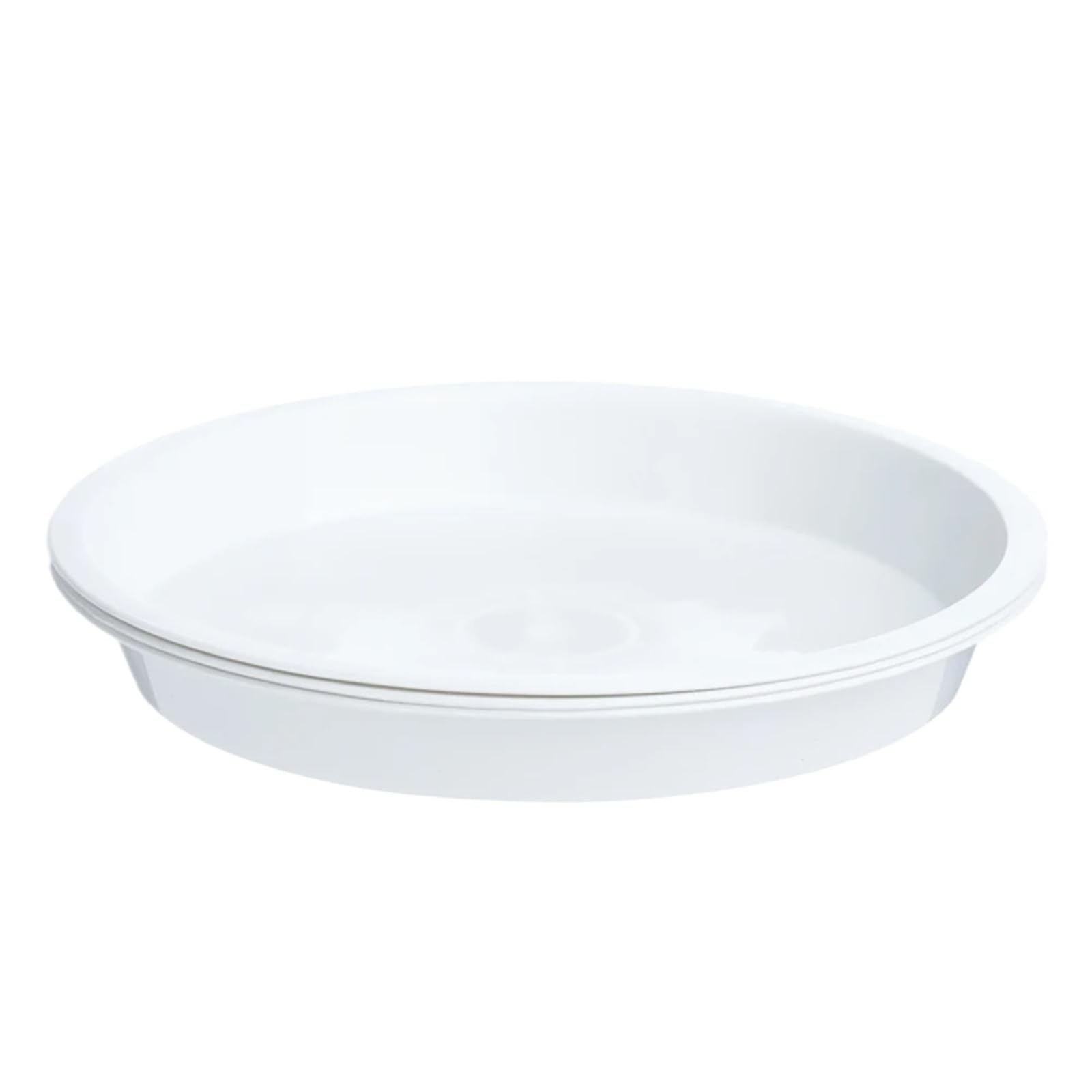 Pots de fleurs et soucoupes en plastique : lot de 30 plateaux d'égouttement ronds de 10,2 cm