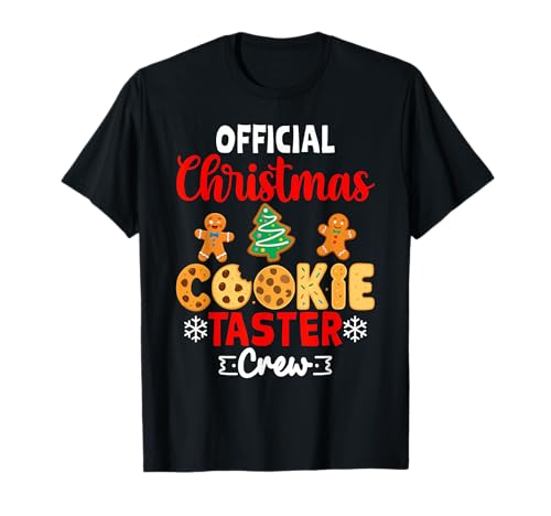 Official Christmas Cookie Tester Crew Christmas Cookie T-Shirt