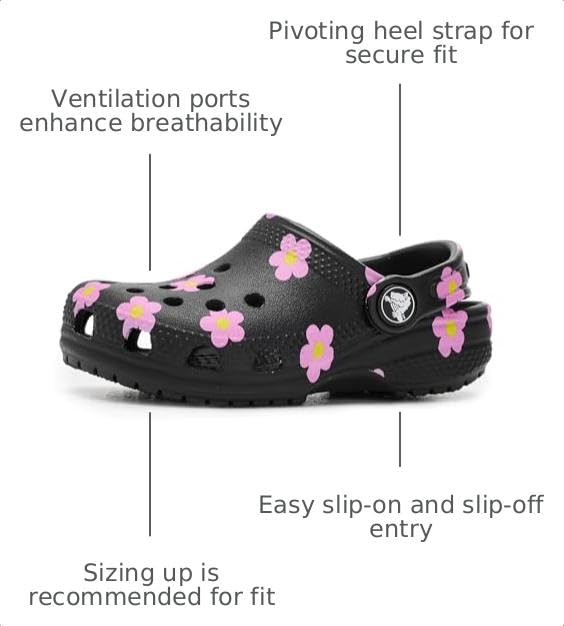 Image of Crocs Unisex-Child Classic Graphic Clog