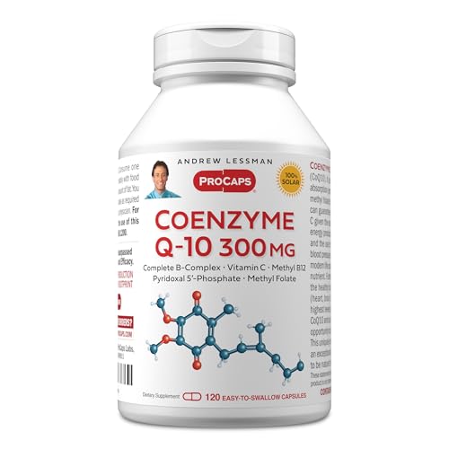 ANDREW LESSMAN Coenzyme Q-10 300 mg 120 Capsules - Essential