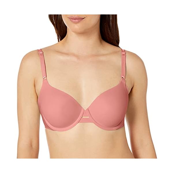 Warner's Women's No Side Effects Full Coverage Underwire Bra, BRANDIED Apricot, 36DD