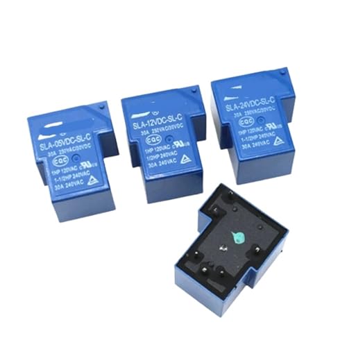 Relais de puissance SLA-12VDC-SL-C 5V 12V 24V 30A pour carte électronique PCB