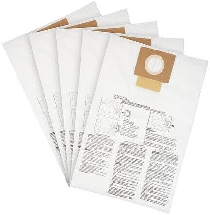 for Milwaukee Tool 49-90-1979 Fleece Dust Bags For M18 Fuel 6 Gallon Wet/Dry Shop