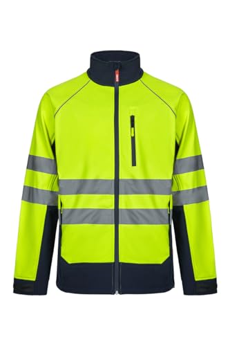 Veste Soft Shell bicolore haute visibilité VELILLA veste de travail chaude