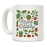 NA 11 Unzen Kaffeetasse Plant Daddy Weiß 11 Unzen Keramik Kaffeebecher Lustiges Geschenk