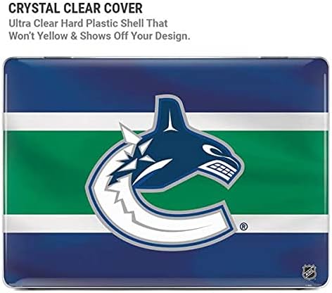 Skinit Case + Skin Compatible with MacBook Pro 13in M1 (2021) - Officially Licensed NHL Vancouver Canucks Jersey Design