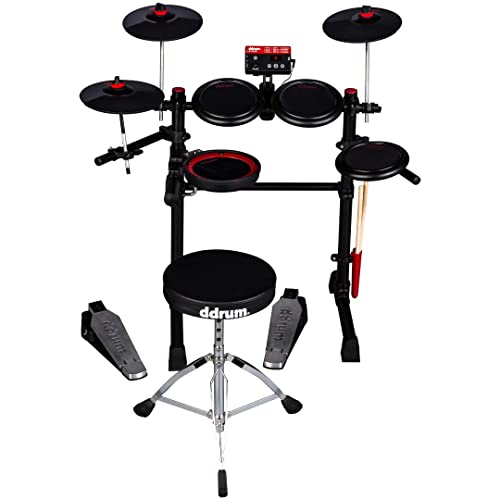 ddrum E-Flex Complete Electronic Drum Set with Mesh...