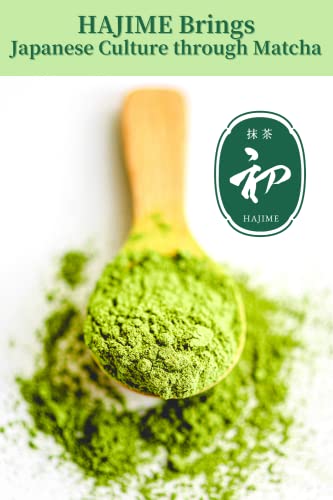 Bjdesign Matcha Latte Powder “Hajime” Sweetened Matcha Green Tea Powder - Authentic Japanese Origin - Non Msg, Non Gmo, Vegan, Gluten Free (1.1 Pound) #TOP2