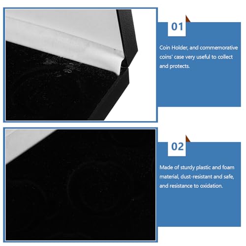 Caja decorativa para monedas DOITOOL 5 piezas miniatura 7