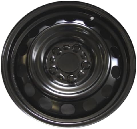 16" 16x6.5" Reconditioned Factory OEM Black Steel Wheel Rim for M...
