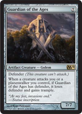 Magic The Gathering - Guardian of The Ages (211/249) - Magic 2014 - Foil