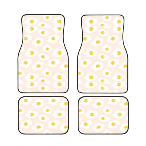 Alfombrillas para coche antideslizantes juego de 4 piezas de neopreno lavable