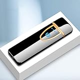 plasma encendedor USB recargable y sin llama: es un encendedor sin gas recargable a prueba de viento USB sin llama.