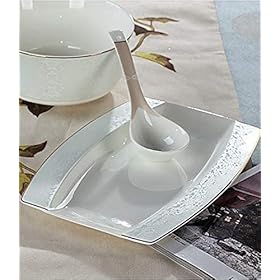 Elevate Your Dining Experience: Buy the Luxurious 50-Piece European Retro Bone China Dinnerware Set for 10 – CLLBANT