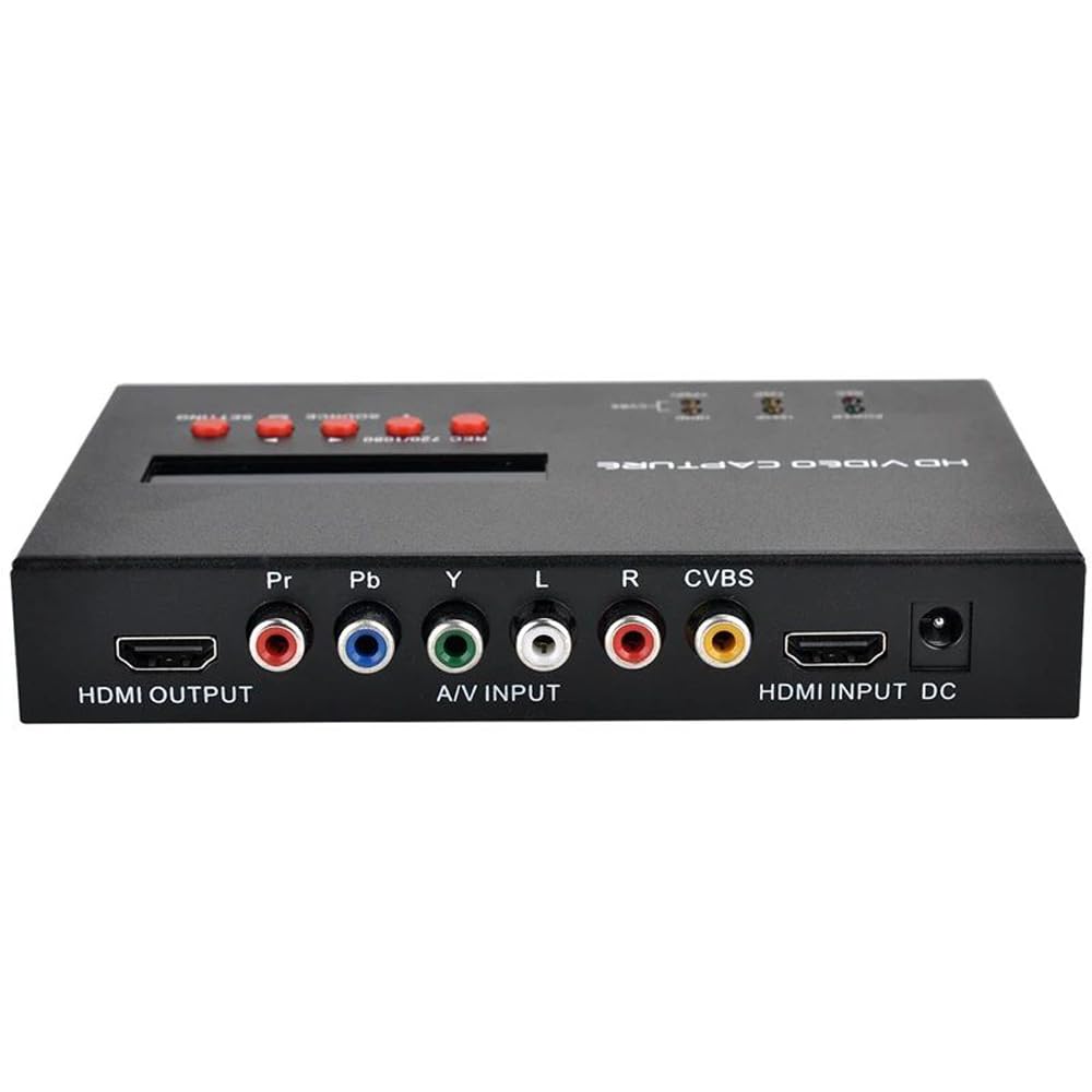 Ezcap283S YPbPr AV caja de grabación de vídeo grabación programada 1080P tarjeta de captura HDMI para XBOX PS4 Switch PC captura de vídeo Juego