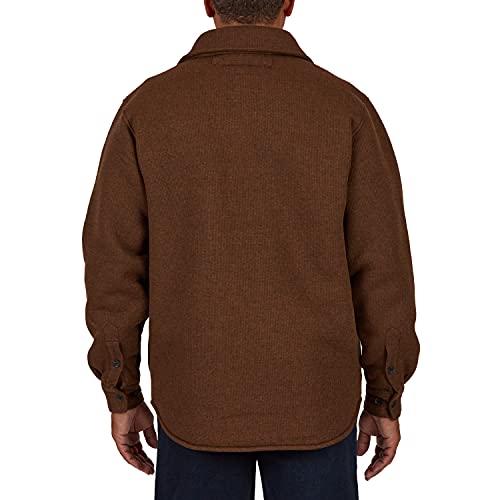 Image of Smith's Workwear Mens Sherpa Heather Thermal Shirt JacketJacket