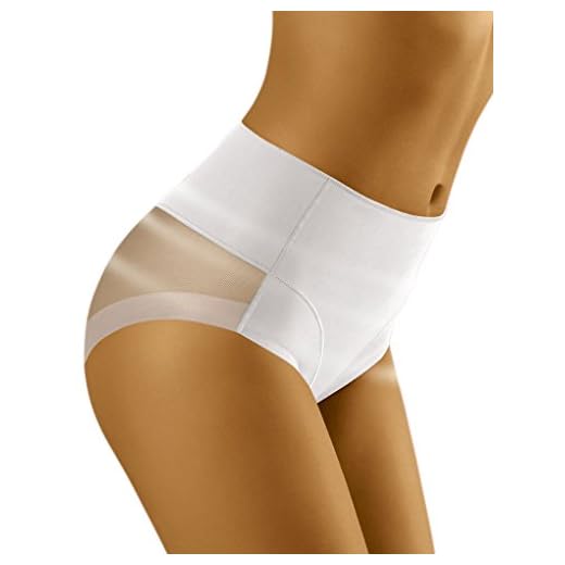 Wolbar Mutande Contenitive per Donna WB146, S, Bianco