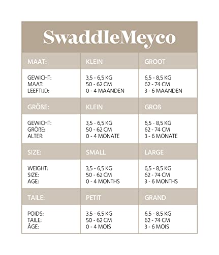 MEYCO Pucktuch 2er Pack 0-3M. Swaddle 1,0TOG Neugeborene Forest Animals – Ansicht 4