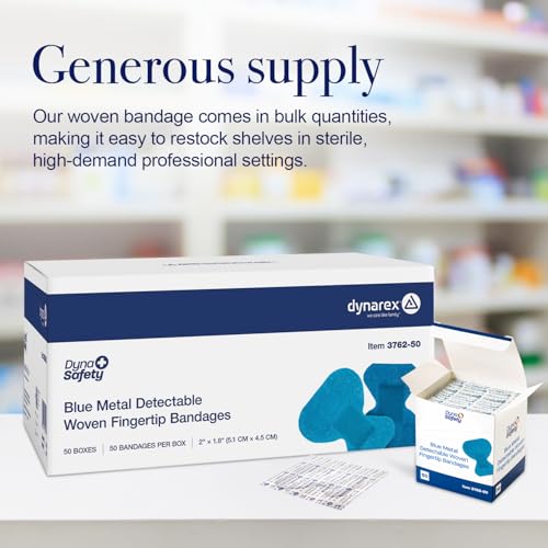 Bandages détectables en métal bleu pour éviter la contamination alimentaire