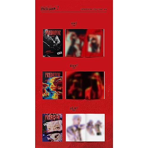 Predator LEE GiKWang Album Pack 3 Versions Évite les Doublons KPop
