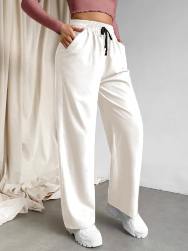 Image of Leriya Fashion High Waist Trousers for Women - Flared Korean Style Formal Pants | Elegant Workwear for Office, College & Events (Available in Plus Size