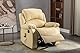 ASTAN HOGAR Relaxsessel mit manueller Neigung (Nullwandsystem), Massage und Thermotherapie, Modell Ramón AH-AR30910CR, cremefarben