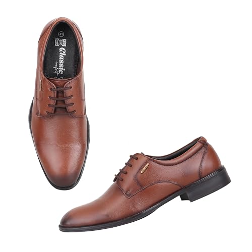 Image of Red Chief Low Ankle Formal Derby Shoes for Men