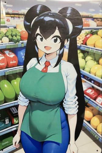 ロヂャース 原島ろぢゃミ エプロン姿 メタルプレート A4サイズ