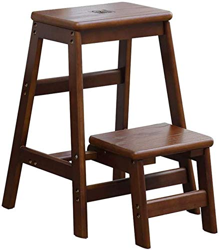 Tabouret escabeau en bois pour plantes et étagère à fleurs