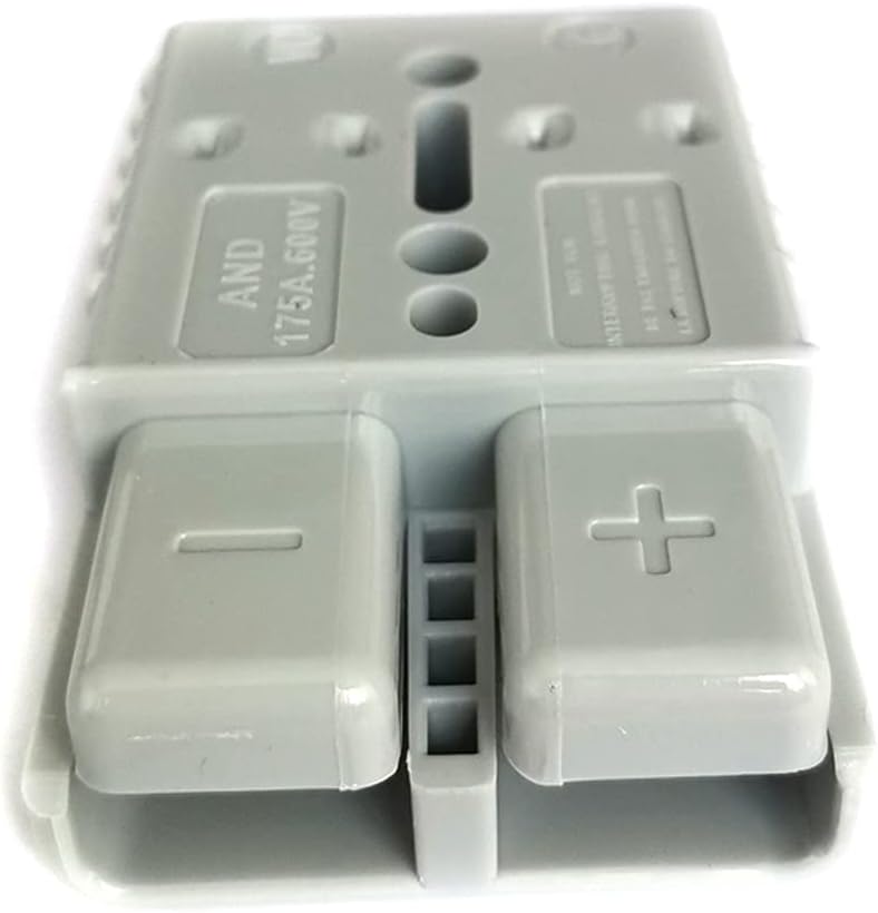 DEVMO 2pcs 175A Battery Quick Connect Disconnect Electrical Plug 175A 600V 2AWG Compatible with Winch or Trailer